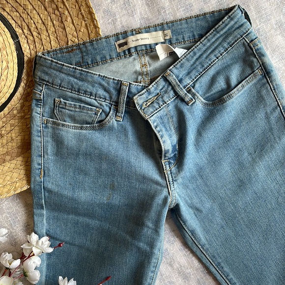 LEVIS skinny jeans - light blue - Picture 6 of 7